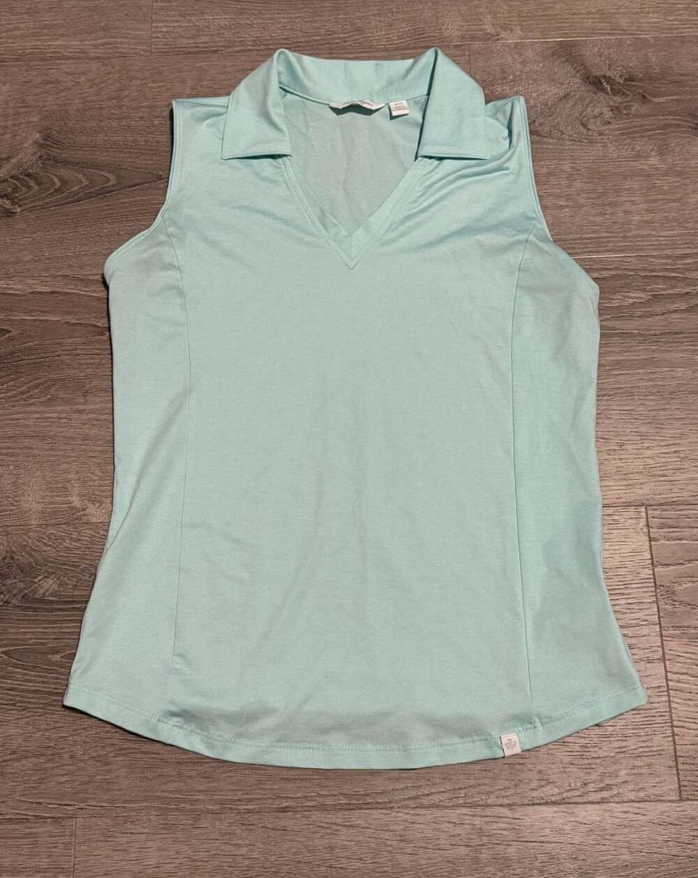 Lady Hagen Women's Sleeveless V-Neck Golf Polo Shirt